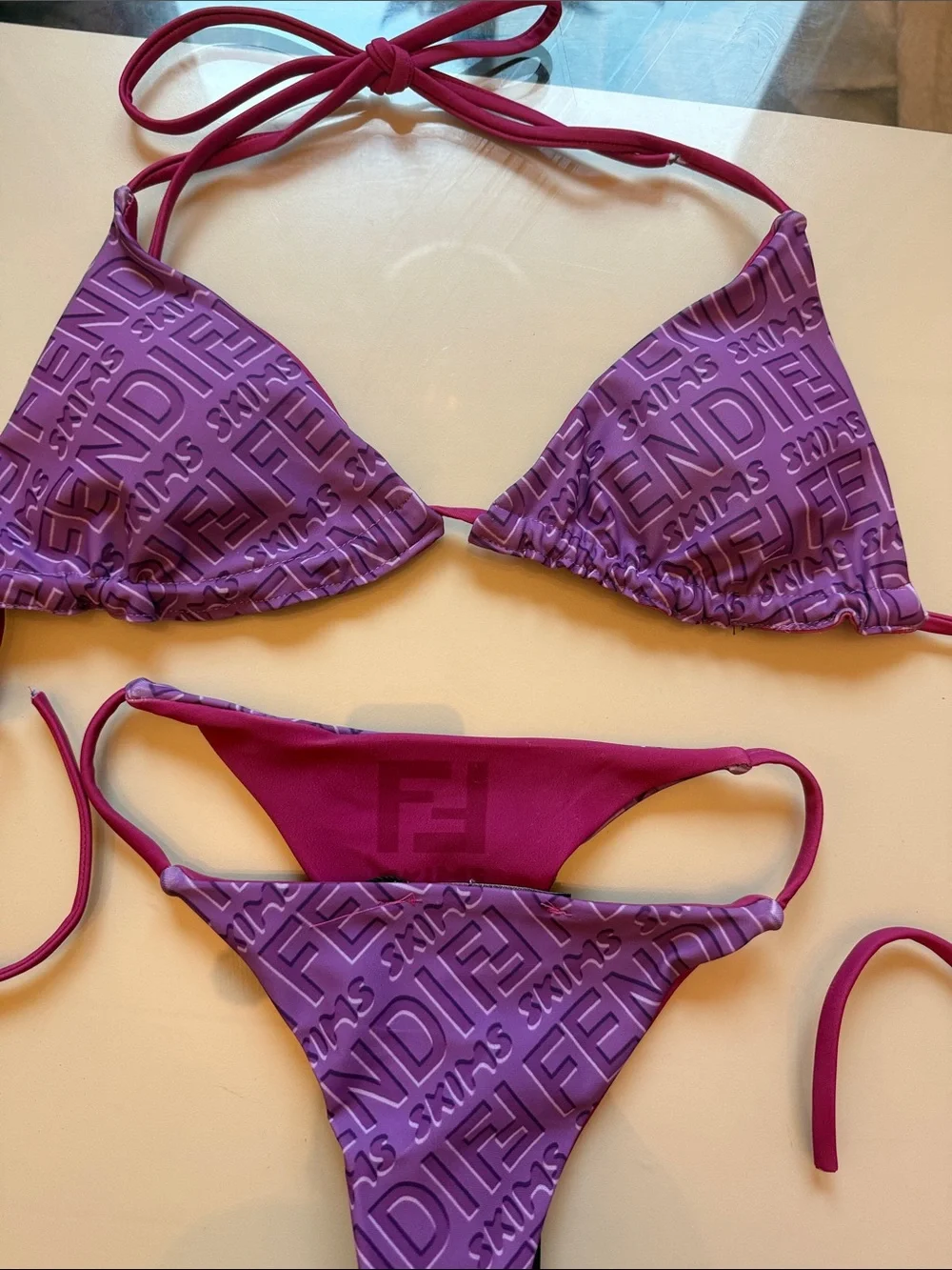 Fendi x SKIMS Colorado Bikini
